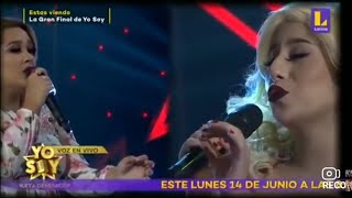 Yo soy Christina Aguilera ft Adele Hurt Refuerzos Final Yo soy Perú Nueva Generación Nuevas Batall [upl. by Arok755]