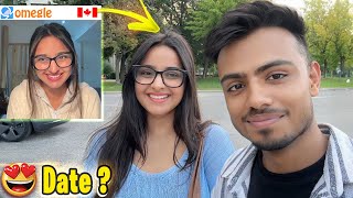 FINALLY DATE KA POCH LIYAA 💖😍OMEGLE TO REAL LIFE 💖😍 ItsKunal Vlog [upl. by Tristan616]