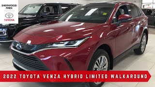 2022 Toyota Venza Hybrid Limited Review [upl. by Ancalin]