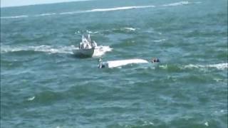 Capsized Boat Sebastian Inlet Fl [upl. by Meelak]