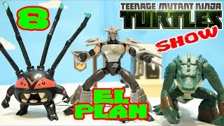 TORTUGAS NINJA show 8 el plan  stop motion  corto  parodia  animacion  ninja turtles [upl. by Oniram]