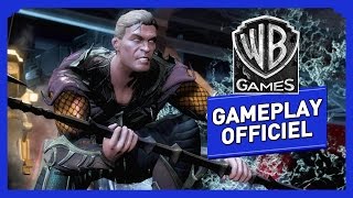 INJUSTICE  Les Dieux Sont Parmi Nous  Gameplay Officiel quotAquamanquot [upl. by Zitella]