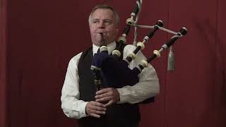 Slow air Strathspey amp Reels by champion Scottish piper Stuart Liddell in concert at Delgaty Castle [upl. by Ossy]