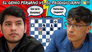 EL GENIO PERUANO ENFRENTA AL PRODIGIO IRANÍ🤯💥  Martínez vs Firouzja  Chessable Masters Div I [upl. by Joliet]