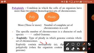 Polyploidy  Applications in Medicinal Plants  Dr Prashant Kumar Desai [upl. by Nitsuga]