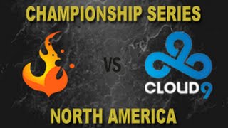 C9 vs CRS  2014 NA LCS Summer Playoff Semifinals G2 [upl. by Adnawaj]