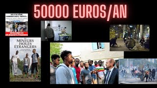 Le coût dun mineur migrant isolé est estimé à environ 50000€ par an  rappel vidéo de 2023 [upl. by Elisabetta]