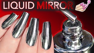 THE quotWORLDS FIRSTquot LIQUID MIRROR NAIL POLISH conspiracy theories [upl. by Shalom815]