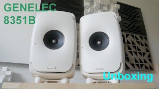 Genelec 8351B Unboxing [upl. by Aihsetel]