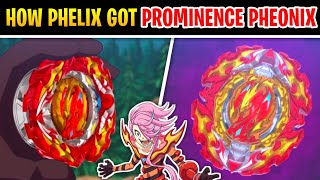 How Phelix Payne Got Prominence Pheonix Beyblade In Beyblade Burst Quaddrive [upl. by Atinuaj82]