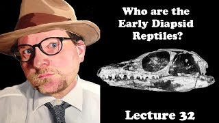 Lecture 32 Who are the Early Diapsid Reptiles [upl. by Berard]