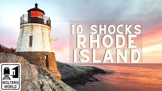 Rhode Island 10 Shocks of Visiting Rhode Island [upl. by Atteuqehs]