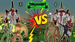 Minecraft  BEN10 addons vs BEN10  Omni R v02 [upl. by Anderer]