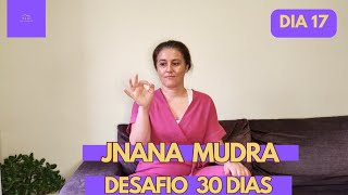 DIA 17  JNANA MUDRA Mudra do Conhecimento [upl. by Lauber]