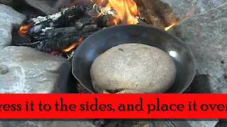 Cooking Bannock Backcountry Style [upl. by Madid583]