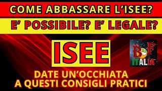 COME ABBASSARE LISEE Consigli Pratici per Ottimizzare la Vostra Situazione Finanziaria [upl. by Swart711]