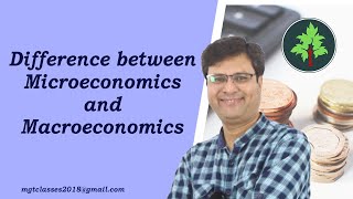 Difference between Microeconomics and Macroeconomics in Hindi [upl. by Adnawad]