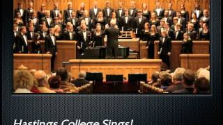 Palestrina Sicut cervus The Hastings College Choir [upl. by Epp]