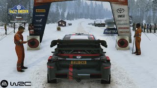 EA Sports WRC  Hyundai i20 N Rally1 HY at Åsnes 215KM Rally Sweden 4KPS5 [upl. by Aisats702]