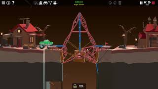 Poly Bridge 2  Level 615 Solution [upl. by Ardnuaek953]