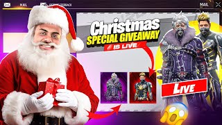 Christmas Special Giveaway amp Guild test Garena free fire Max Live [upl. by Philbrook]