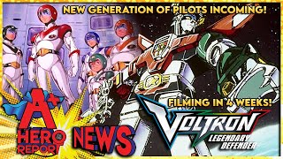 Mega Thrusters Are Go LiveAction Voltron Movie Update  Filming Begins in 4 Weeks  New Pilots [upl. by Abixah208]