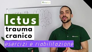 Ictus e trauma cranico esercizi e riabilitazione [upl. by Cichocki]