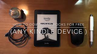 How to download Kindle books for FREE On Kindle Device [upl. by Lourie110]