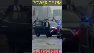 PM MODI GRAND ENTRY II POWER OF PM [upl. by Yelsha]