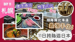 【3間札幌美食】北海道最强手信Snow Cheese・排1hr買也值得🥰｜必吃奧芝商店蝦湯咖喱｜人氣壽司 根室花丸｜11日跨縣遊日本最終章｜Nat Go Japan [upl. by Eilyr]