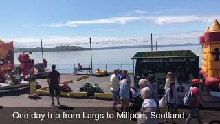 One day trip from Largs to Millport Scotland [upl. by Nanyk]