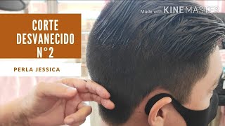 Corte Desvencido del N°2 Degradado para Hombre paso a paso Fade para hombre Mejor fade 2020 [upl. by Reprah]