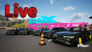 Assetto Corsa Then Live Online Multiplayer Tandems On CarX Street PC [upl. by Airt]