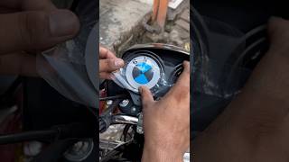 Splendor speedometer modified😱bmw shorts ytshorts modified splendor [upl. by Nessej]