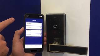 How to Activate lock using App  KAS eTouch Bluetooth Smart Lock [upl. by Letnohc754]