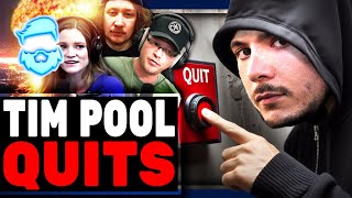 Tim Pool RAGES amp QUITS Timcast IRL After BLASTING Entire Staff Staff STOLE Leaked Info amp More [upl. by Akinuahs268]