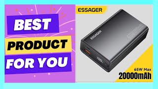 Essager Power Bank 20000mAh Portable PD 65W Fast [upl. by Cassandra]