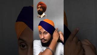 Teri Sardari  Kaint Turban Video ytshorts viralshorts youtubeshorts turbantutorial [upl. by Yrolg]