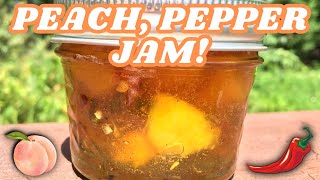 How to make Peach Pepper Jam [upl. by Aminta911]