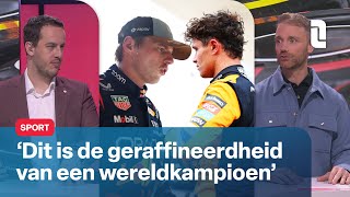 Norris naïever dan Verstappen De geraffineerdheid van een wereldkampioen [upl. by Clute]