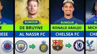 Footballs Biggest Moves Confirmed and Rumoured Summer Transfers 2024 [upl. by Hildegarde]