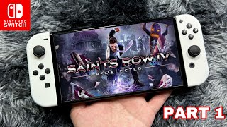 Saints Row IV Re Elected on Nintendo Switch OLED Gameplay [upl. by Gundry]