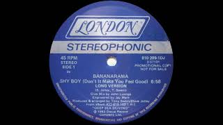 Bananarama  Shy Boy Do It Make You Feel Good US Long Version 1983 [upl. by Skerl]