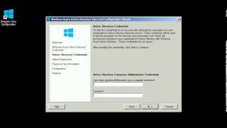 Office 365 Setup DirSync Configuration [upl. by Hamnet]