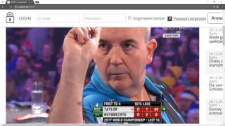 Dart WM 2017 Taylor vs K Huybrechts [upl. by Eves]