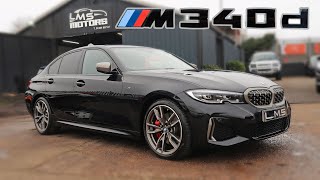 2021 BMW M340D FIRST DRIVE  FASTEST Diesel WORLD POV DRIVE  REVIEW [upl. by Neelik]