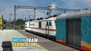 INDIAN RAILWAY TRAIN SIMULATOR PC GAMEPLAY  LOCO PILOT DUTY  HINDI GAMEPLAY [upl. by Frulla]