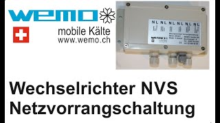 Netzvorrangschaltung Wechselrichter mit Vorrang NVS für Boot und Wohnmobil Test Bericht Erfahrung [upl. by Magee]