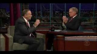 Bill OReilly On David Lettermann Oct 27 1 of 2 [upl. by Ferullo283]