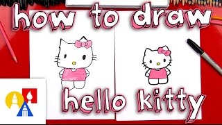 How To Draw Hello Kitty New Lesson With Color [upl. by Slotnick140]